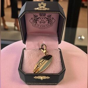 Juicy Couture Gold and Black Charm vintage